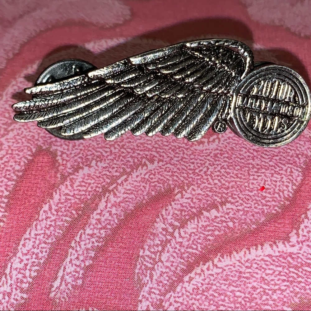 Haley Davidson Wing Pin - image 2